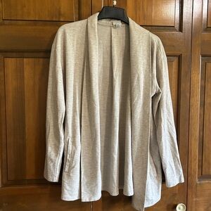 a new day Light Tan Open Front Cardigan
